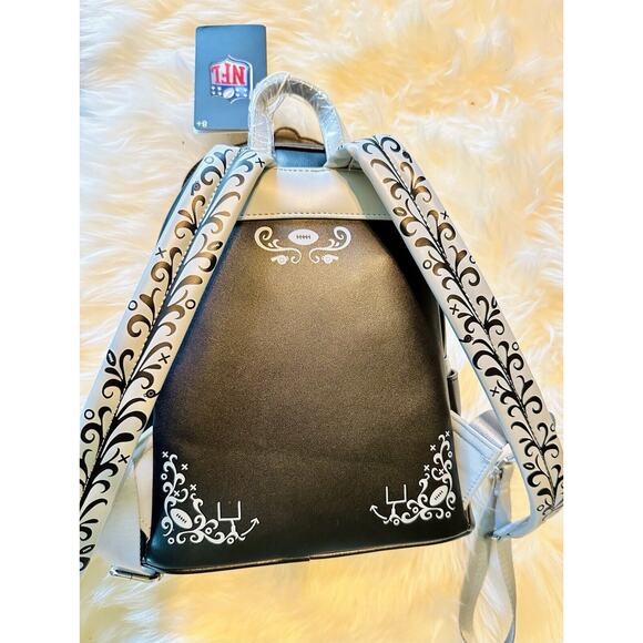 *NEW LE 1000* Loungefly Las Vegas Raiders Day Of The Dead Mini Backpack - Picture 2 of 5